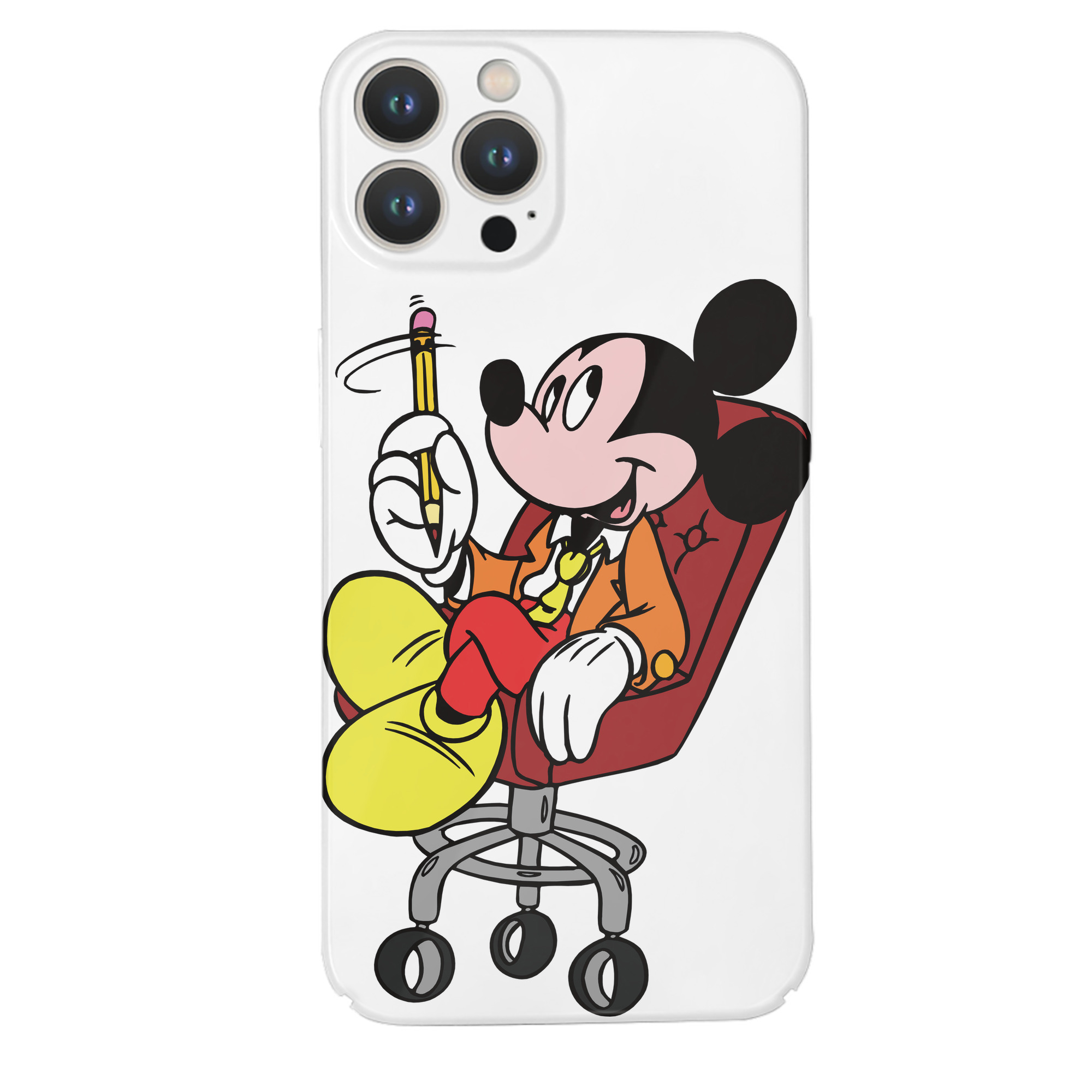 （画像用） ミッキーマウス Mickey Mouse 【iPhone 14シリーズ対応】ハードケース